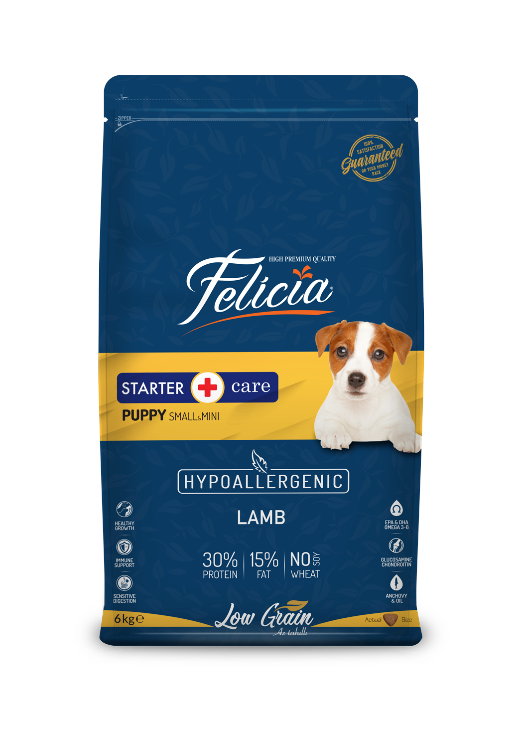 Felicia Starter Care Puppy Food – Small Breed (3kg)