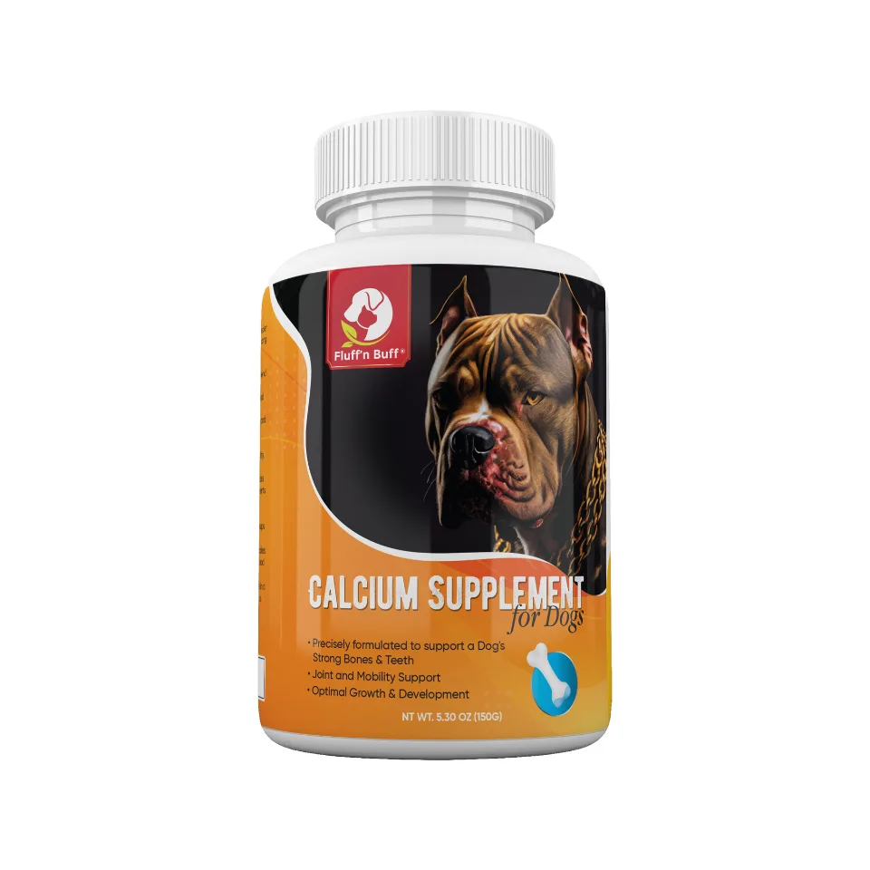 Fluff n Buff Calcium Supplement for Dogs (150g)