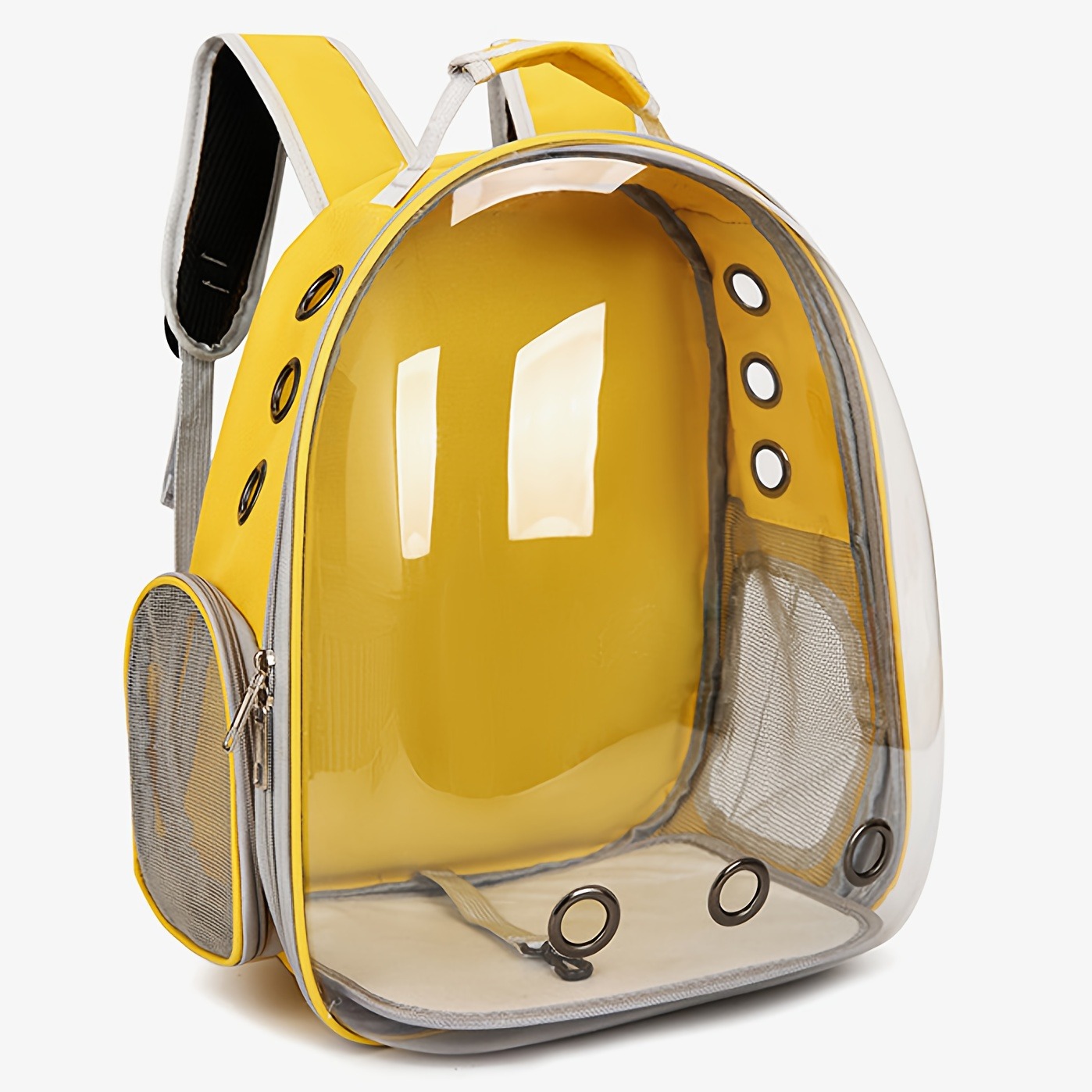 Transparent Space Capsule Pet Carrier Backpack for Cats & Small Dogs