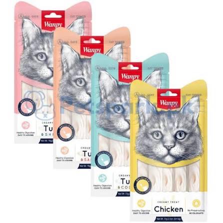Wanpy Creamy Treat for Cats